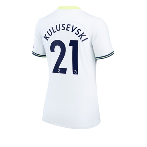 Dres Tottenham Hotspur Dejan Kulusevski #21 Domaci za Žensko 2022-23 Kratak Rukav